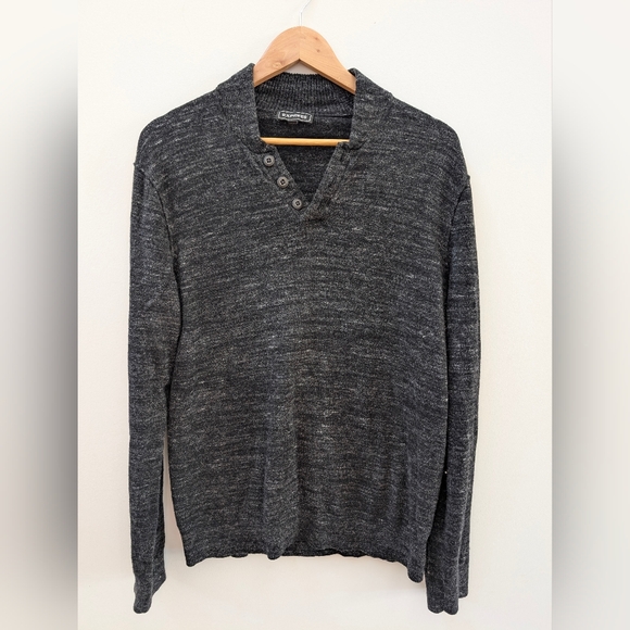 Express Men's Gray Sweater - Picture 1 of 2